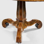 antique wooden table leg