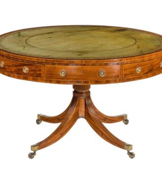 George III Drum Table Gillows