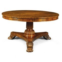 IV rosewood centre table in the manner of Gillows. C1830
