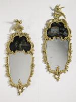 antique gold mirror