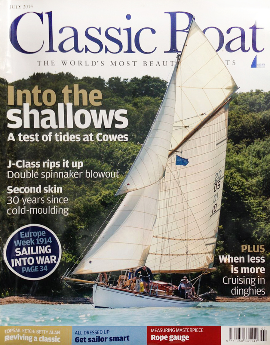 CLASSIC BOAT JULY 2014 Draught dodging