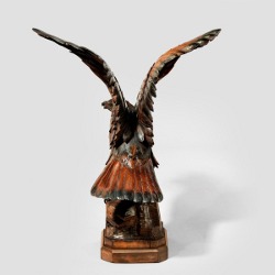 wooden eagle