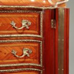 Wooden Chest with Gold detail