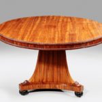 Wood Table Closeup