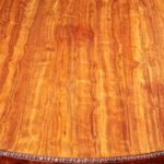 Wood Table Top View
