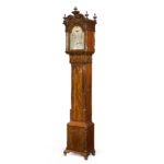 Antique A Mahogany Long Case ‘tide’ Clock