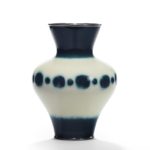 A Showa period cloisonné enamel vase Japanese, c1980.