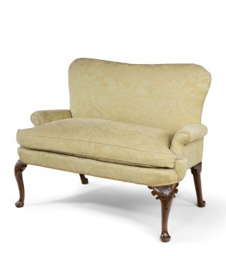 An Early George II Walnut Settee