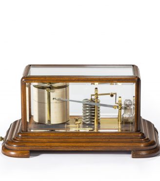 19th century Mahogany barograph by Cary