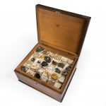 Victorian Minerals Box Open