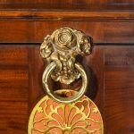 A Large Regency Mahogany Brass Inlaid Bracket Clock by John Foster gold details