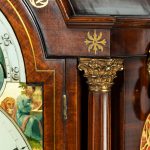 A Large Regency Mahogany Brass Inlaid Bracket Clock by John Foster