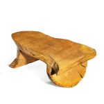A low Maxie Lane elm coffee table side 2