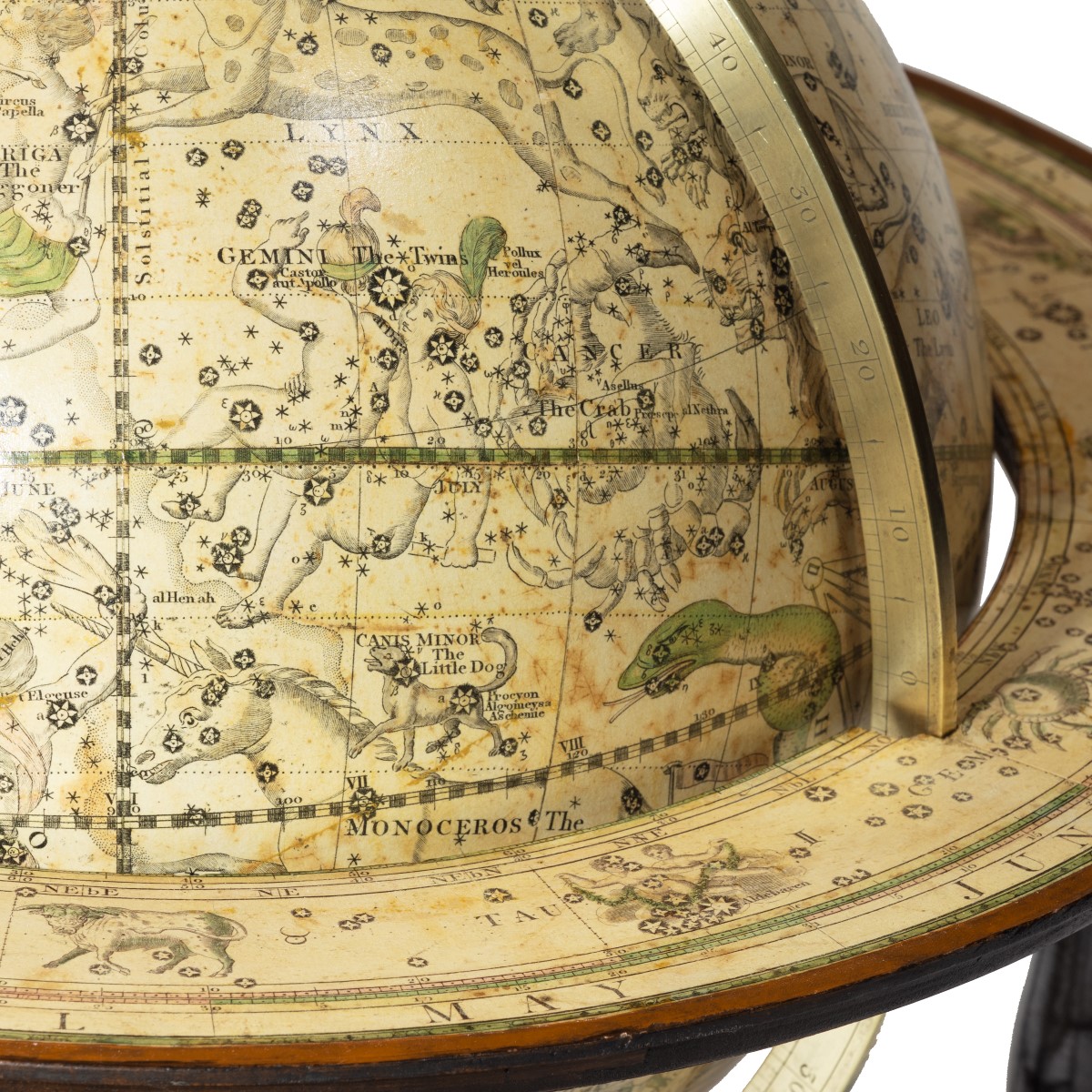 A 12 inch celestial table globe by Harris and Son - Wick Antiques