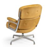 A set of twelve swivel "Time Life Chairs" or lounge chairs, designed by Charles & Ray Eames for Herman Miller in 1960 back