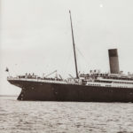 An original and large photograph of R.M.S. Titanic by Beken of Cowes