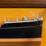 A shipyard model of the wooden steam ship ‘S.S. F.W.Harris’, 1877,