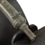 A late 18th century bronze Lantaka cannon details