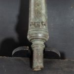 A late 18th century bronze Lantaka cannon detail