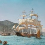 The Challenger Arrives off Kowloon Hong Kong, 23 May 1856, by Rodney Charman