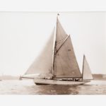 An original gelatin print by Beken of Cowes of the Gaff rigged ketch ROSE secondary