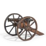 A mid-Victorian model of a field cannons