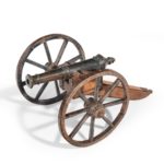 A mid-Victorian model of a field cannon 2
