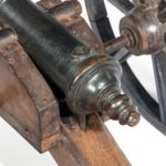 A mid-Victorian model of a field cannon details