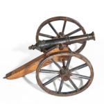 A mid-Victorian model of a field cannon