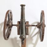 A mid-Victorian model of a field cannon top