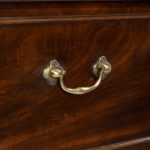 A George III free-standing mahogany architect’s desk handle