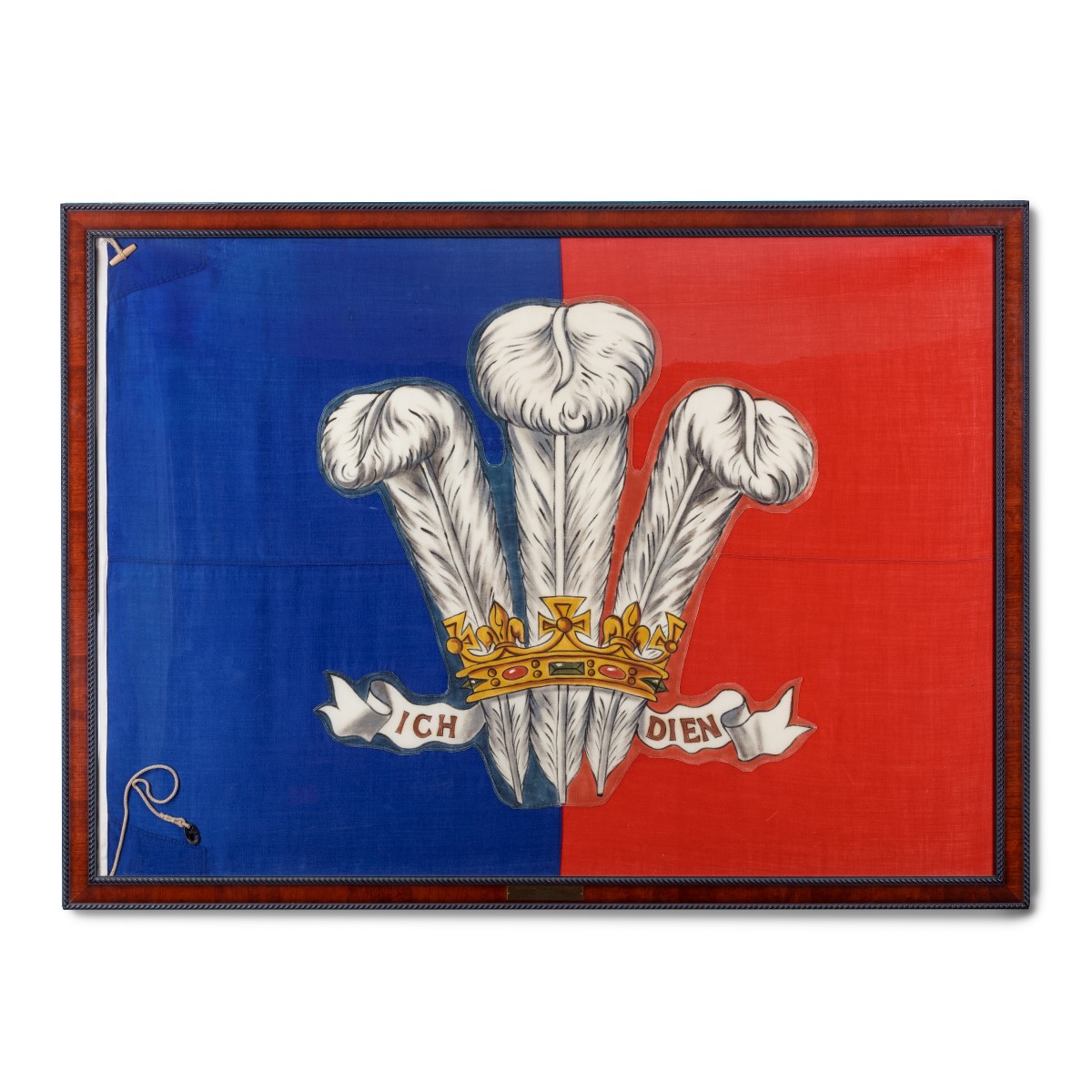 The Duke of Windsor’s racing flag from Royal Yacht Britannia main