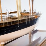The Marquess of Conyngham's yacht close up