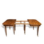 An ‘imperial’ action mahogany extending dining table attributed to Gillows open