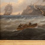 Thomas Luny - HMS Bellerophon leaving Torbay with the defeated Emperor Napoleon aboard