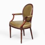 Six Edwardian mahogany chairs by Gill & Reigate single