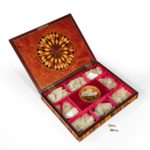 A Victorian Tunbridge-ware parquetry games box