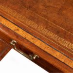 late George III mahogany partner’s desk