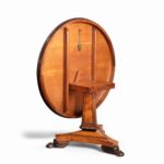 A George IV tilt-top centre table by George Bullock back