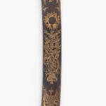 The Lloyd’s Patriotic Fund £100 Trafalgar Sword awarded to JOHN PILFORD detail on blade