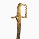 The Lloyd’s Patriotic Fund £100 Trafalgar Sword awarded to JOHN PILFORD detailed sub image