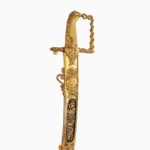 The Lloyd’s Patriotic Fund £100 Trafalgar Sword awarded to JOHN PILFORD ESQ handle details