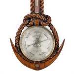 A Victorian anchor barometer by Gray & Keen