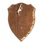 A HMS Victory centennial copper shield back