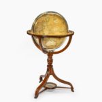 George IV 18-inch floor-standing library globe by John Smith