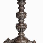 An Anglo-Indian solid ebony jardiniere trunk