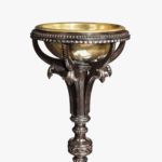 An Anglo-Indian solid ebony jardiniere