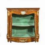 A Regency rosewood and gilt brass mounted book stand, attributed to Gillows Green