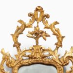 An Italian carved gilt-wood pier mirror