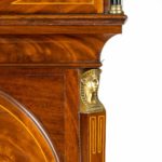 A good quality Regency ‘Egyptian style’ mahogany longcase clock by John Grant corner